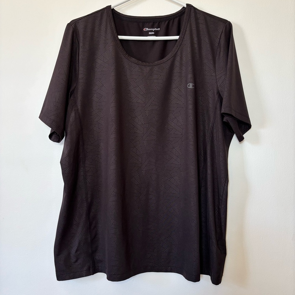 🎉4/30$🎉 Champion Black Short Sleeve Tee🖤